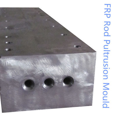 China FRP triple cavity pultrusion die for Rod supplier